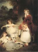 LAWRENCE, Sir Thomas The Children of John Angerstein John Julius William (1801-1866)Caroline Amelia (b.1879)Elizabeth Julia and Henry Frederic (mk05) USA oil painting artist